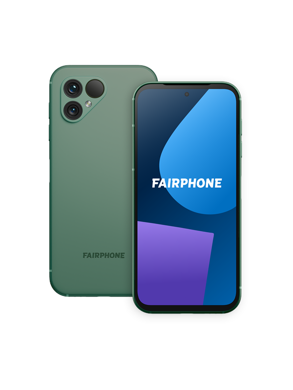 Fairphone 5 - 128GB, 6GB RAM, Moss Green, Dual SIM