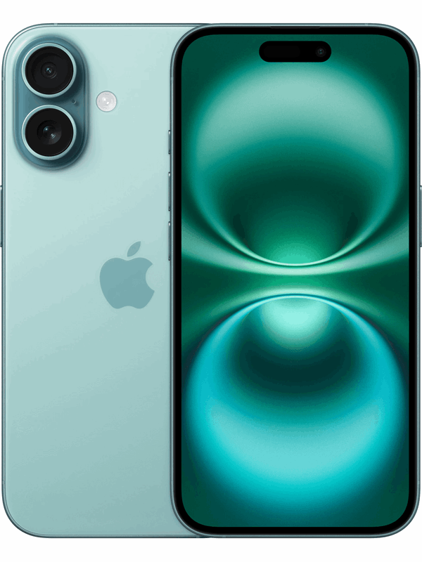 iPhone 16 128GB Teal - Super Retina XDR Display, 5G