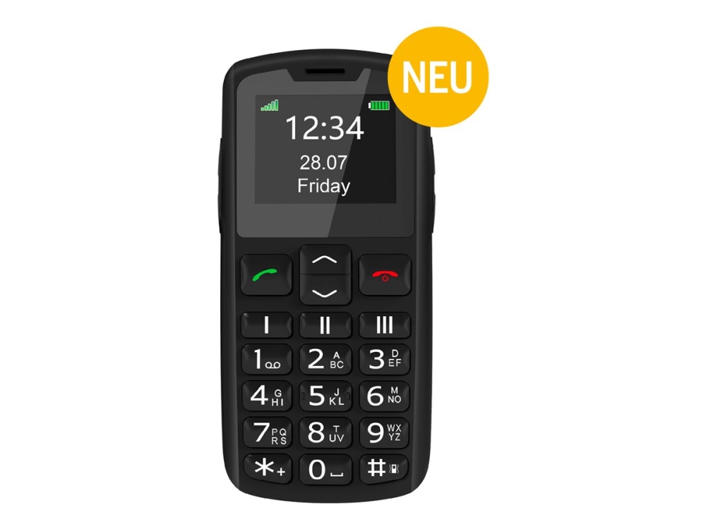 Bea Fon Silver Line SL230 - Funktionstelefon med LCD-skærm