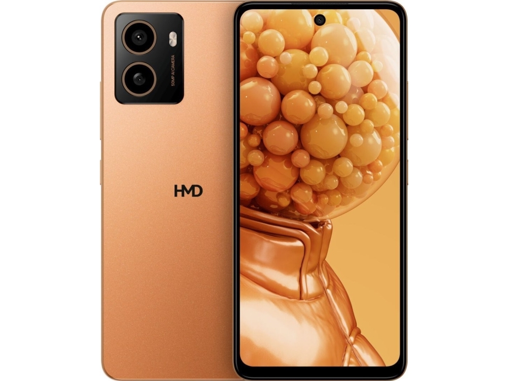 HMD Pulse Plus 4+128GB Mobiltelefon i Apricot Crush