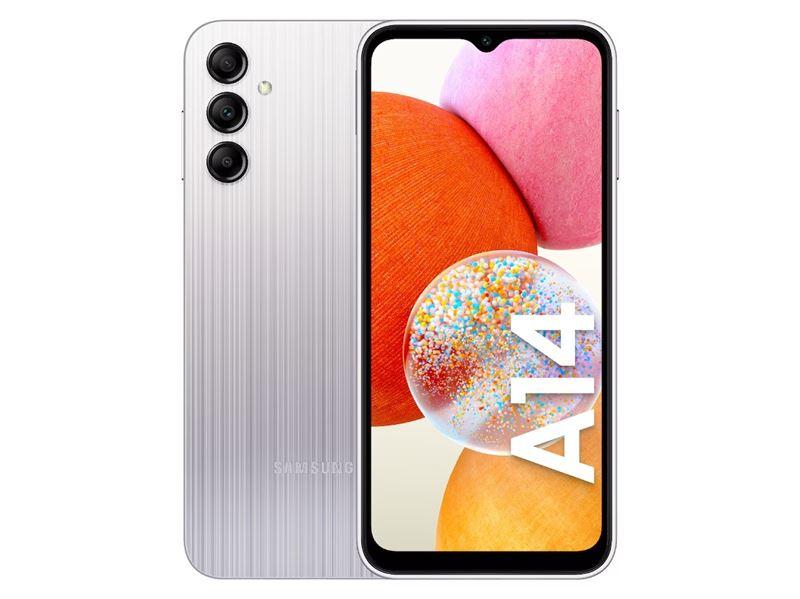 Samsung Galaxy A14 4G (128GB) - Sølv uden abonnement