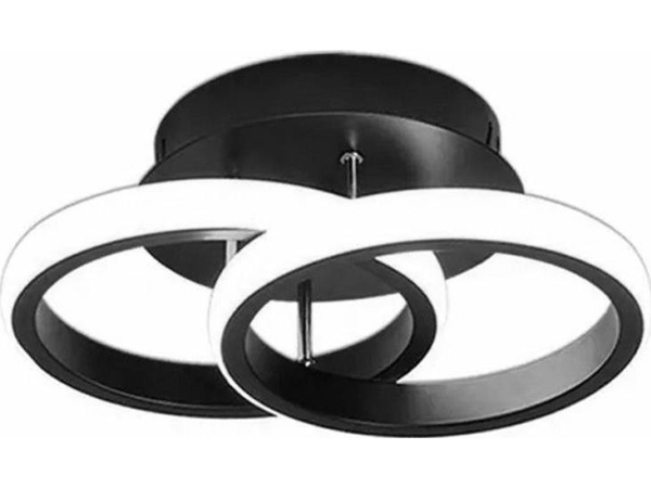 Loftslampe   Atl Zd110 Lampa Yrandol Plafon Led Sort fra Aptel