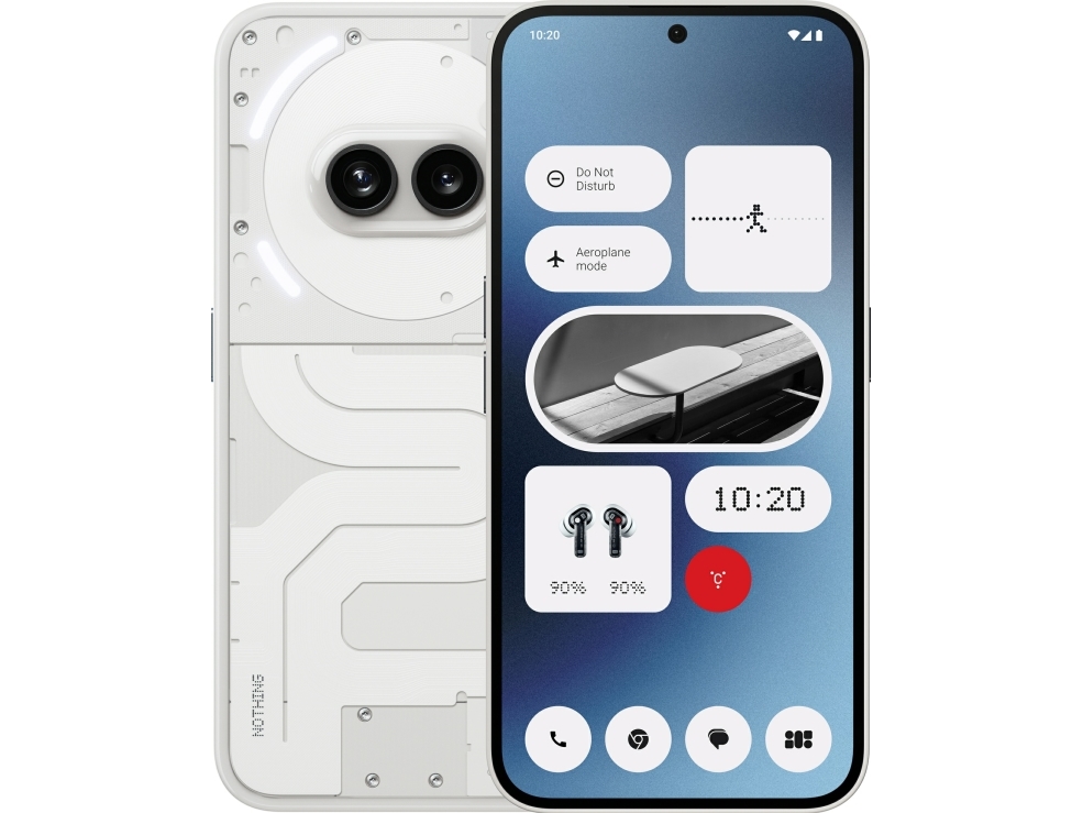 Phone (2a), 17 Cm (6.7"), 12 Gb, 256 Gb, 50 Mp, Android 14, Hvid fra Nothing