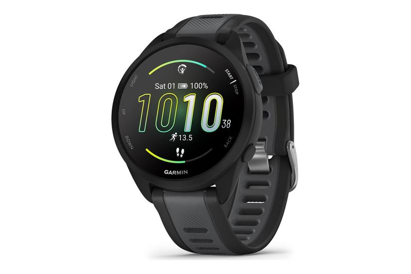 Forerunner 165   Sort   Sportsur Med Bånd   Skifergrå   4 Gb fra Garmin