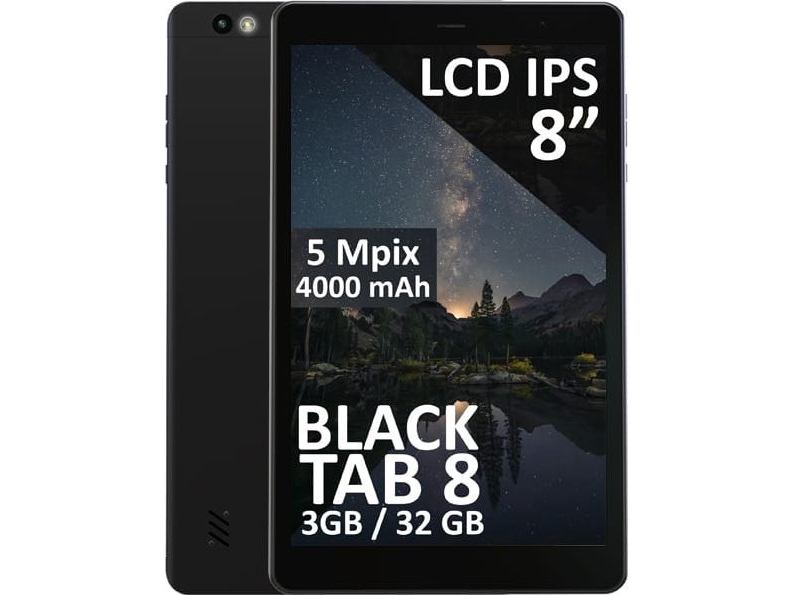 Tablet Blacktab8 3 32gb 4g Lte 8 Inches Black fra Blow