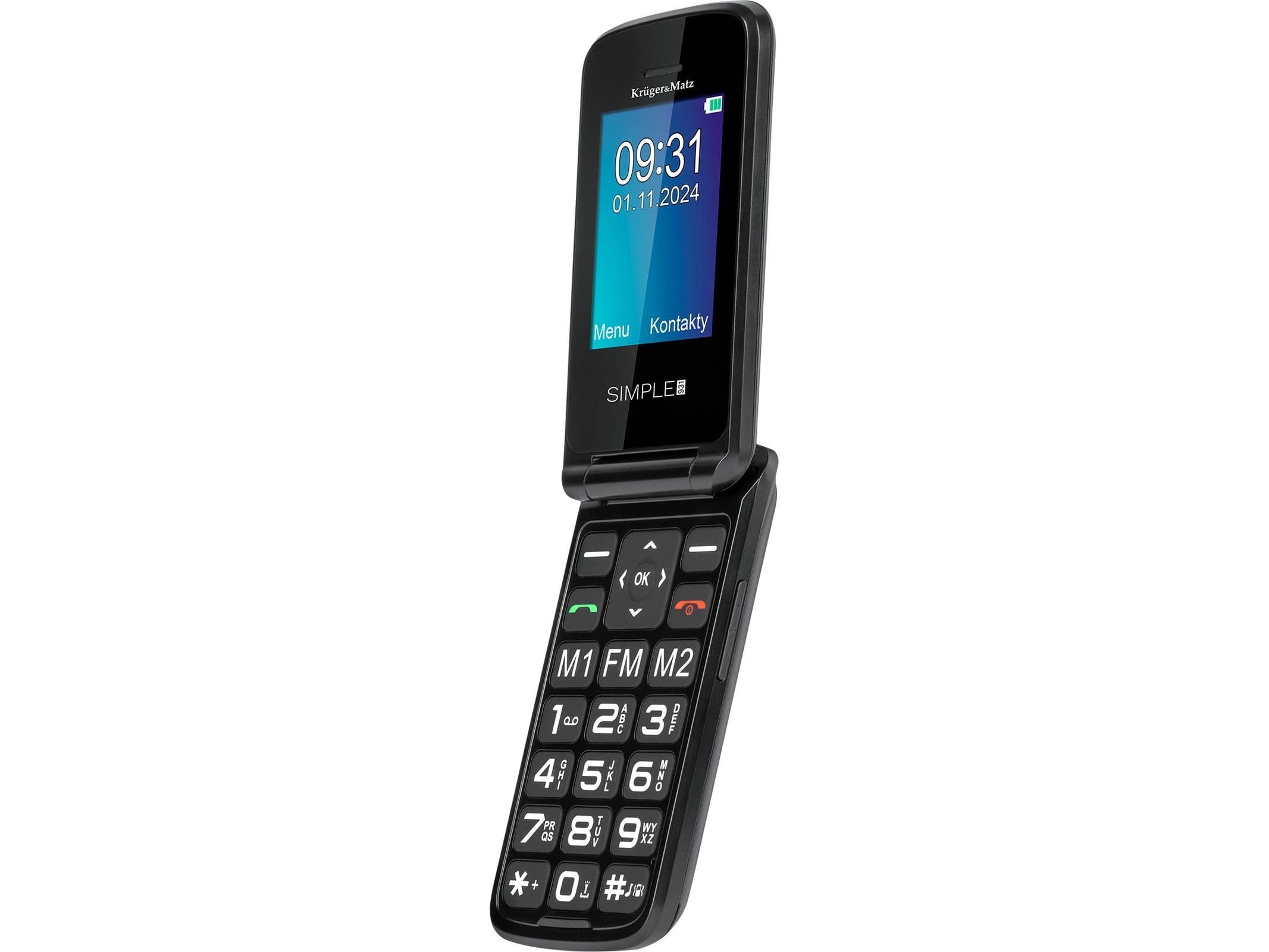 Telefon Gsm Dla Seniora Kruger&amp Amp|matz Simple 931 4g fra Kruger&matz
