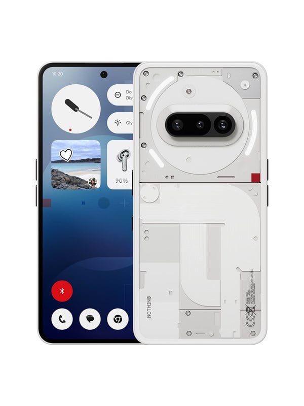 Phone (3a) 128gb 8gb   White fra Nothing