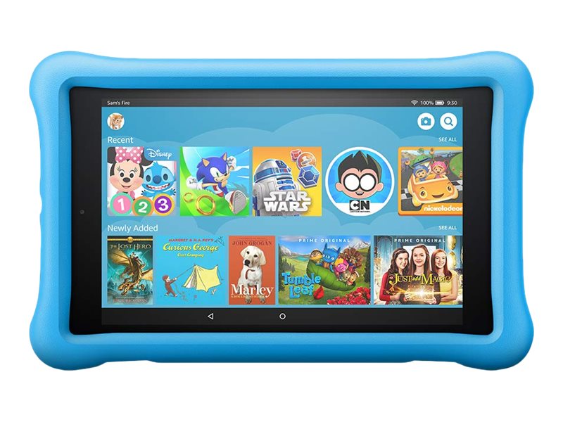 Fire Hd 8 Tablet Til Børn, 8" Hd Skærm, 32 Gb (2022) Til Børn I Alderen 3 Til 7 år, 2 års Garanti Uden Bekymringer, Hylster I Børnestørrelse, fra Amazon