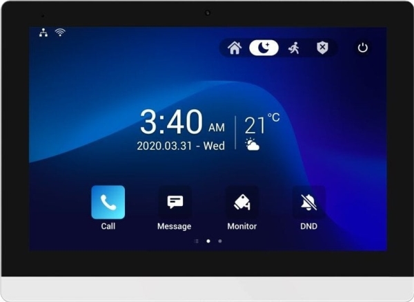 Monitor     (akuvox C319) Touch Screen Tablet Ds10 10 Inch Poe Mit 4gb 16gb Android Sip Wlan fra Allnet