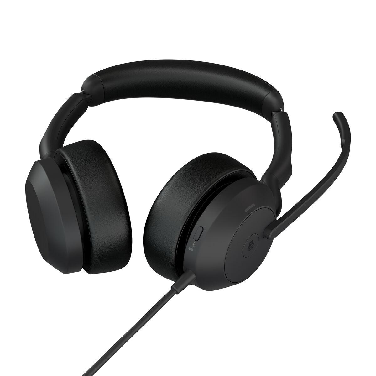 Hovedtelefoner Med Mikrofon   Evolve2 50 Sort fra Jabra