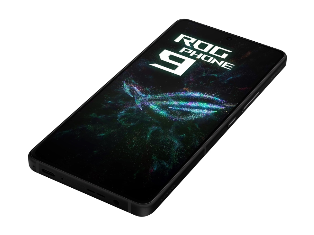 Rog Phone 9   5g Smartphone   Dual Sim   Ram 12 Gb   Intern Hukommelse 256 Gb   6.78"   2448 X 1080 Pixels 50 Mp 32 Mp   Fantom Sort fra Asus