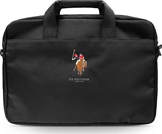 Us Polo Bag Uscb15pugflbk 16" Sort  Sort fra U.s. Polo Assn
