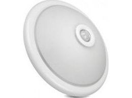 Ceiling Lamp   Ceiling Plafond With A Pir Sensor And A Replaceable Light Source 2x Max 40w With An E27 Base, 220 240v ~ 50 60hz Mce324 fra Maclean