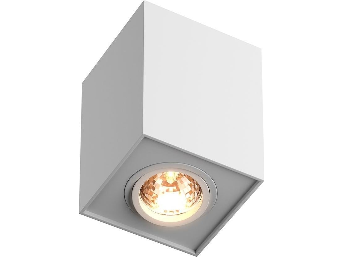 Zuma Line Loftslampe Quadro H 89200 Wh Zuma Line Spot Påbygningsarmatur fra Zumaline
