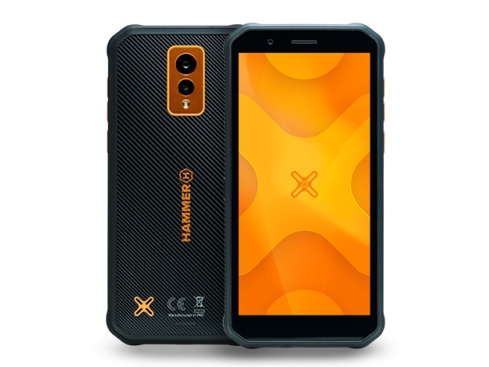 Hammer Energy X, 14 Cm (5.5"), 4 Gb, 64 Gb, 13 Mp, Android 12, Sort fra Myphone