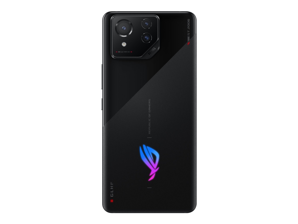 Rog Phone 8   5g Smartphone   Dual Sim   Ram 12 Gb   Intern Hukommelse 256 Gb   6.78"   2448 X 1080 Pixels   3x Bagkamera 50 Mp, 13 Mp, 32 Mp   fra Asus