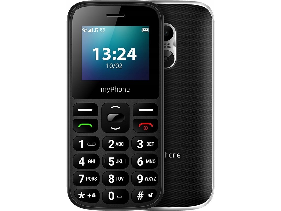 Halo | A Lte | Black | 1.77 &quot  | Tft | 48 Mb | 128 Mb | Dual Sim | Nano Sim | Bluetooth | 5.0 | Usb Version Micro Usb | Built In Camera | fra Myphone