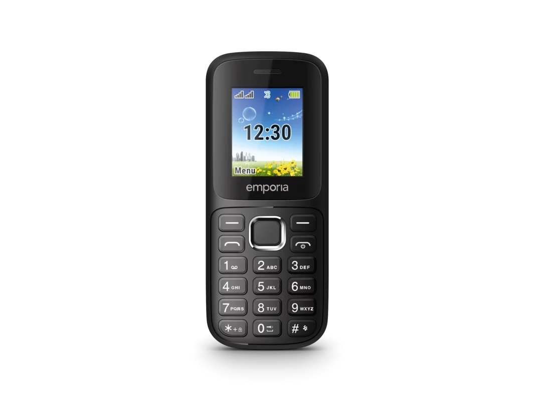 Fastnettelefon   Fn313 Schwarz fra Emporia