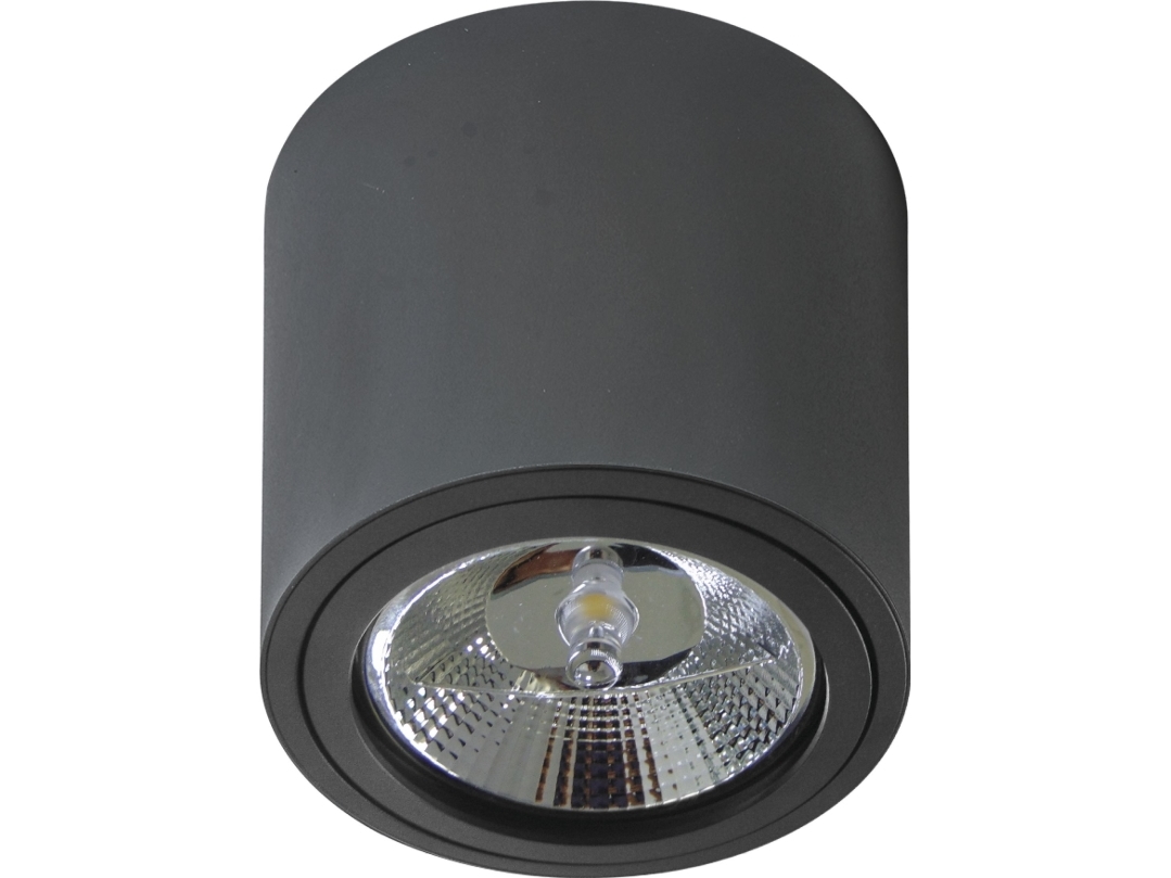Lampa Sufitowa Oprawa Walec Czarna   Alix Az3540 fra Azzardo