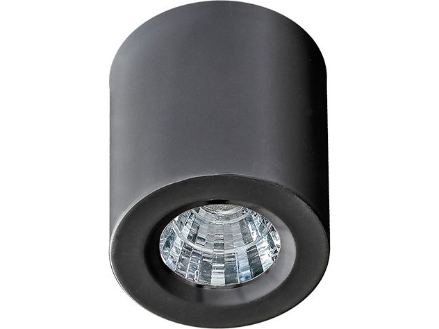 Loftslampe   Nano Round Led Overflademonteret Cylinder Sort   Az2785 fra Azzardo