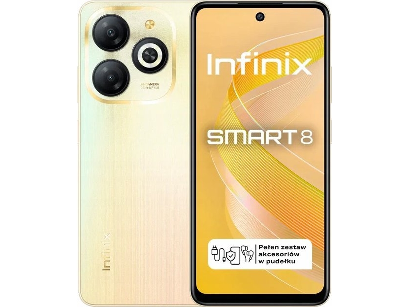 Smart 8 3 64gb Orange (35209) fra Infinix