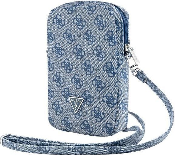 Zip 4g Triangle   Mobiltaske (blå) fra Guess