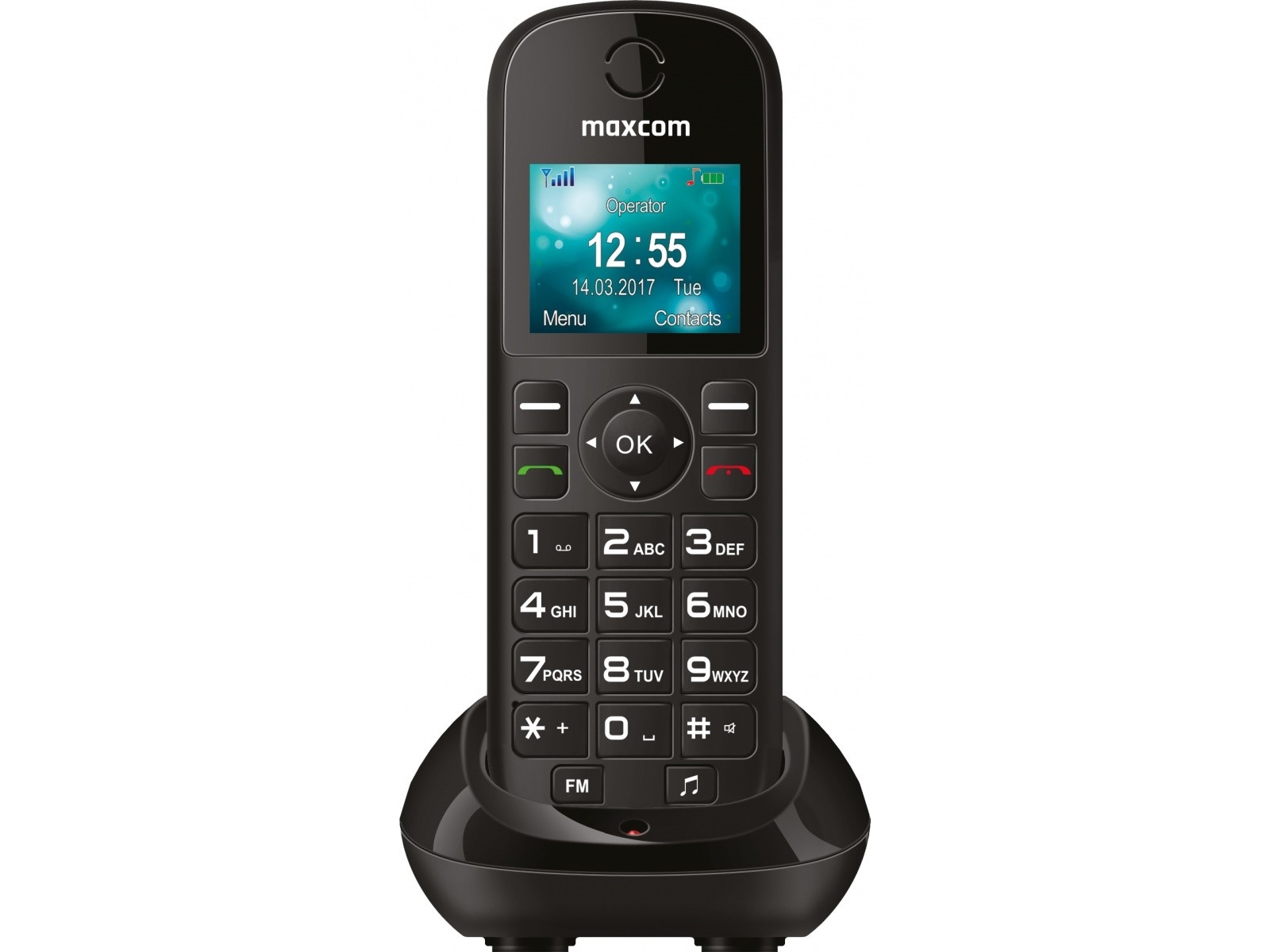 Maxcom Mm35d Se Sim Landline Phone fra Maxcom Memory Gmbh