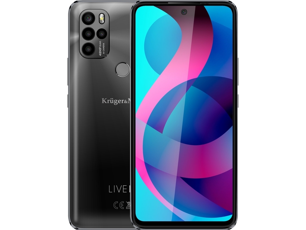 Kruger&amp Matz Live 9s 4 128gb Sort (km0498 S) Smartphone fra Kruger&matz