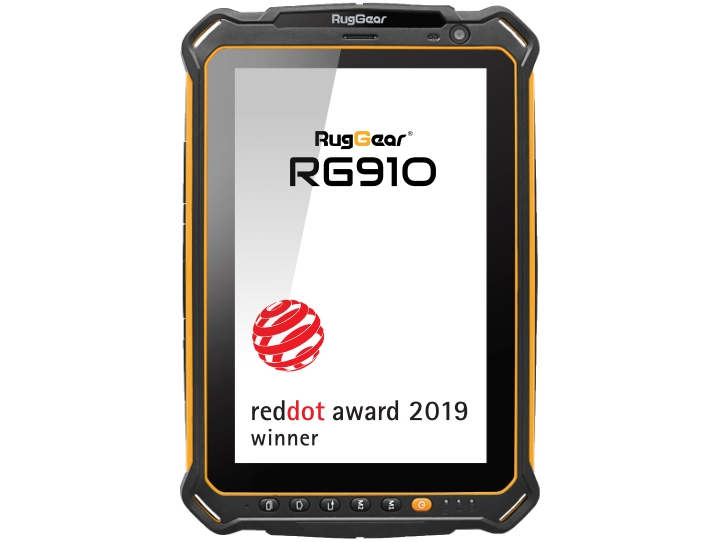 Rg910, 20,3 Cm (8"), 1920 X 1200 Pixel, 32 Gb, 4 Gb, Android 8.0, Sort, Orange fra Ruggear