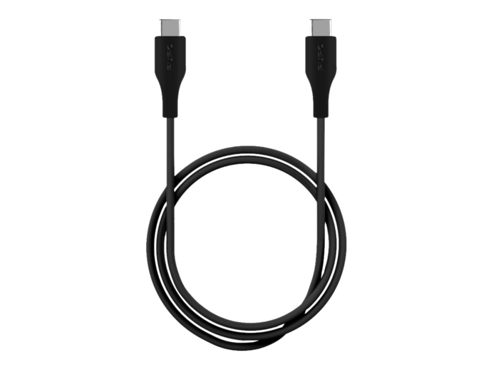 Usb Kabel   24 Pin Usb C (han) Til 24 Pin Usb C (han)   Usb 2.0   2 A   2 M   Sort fra Puro
