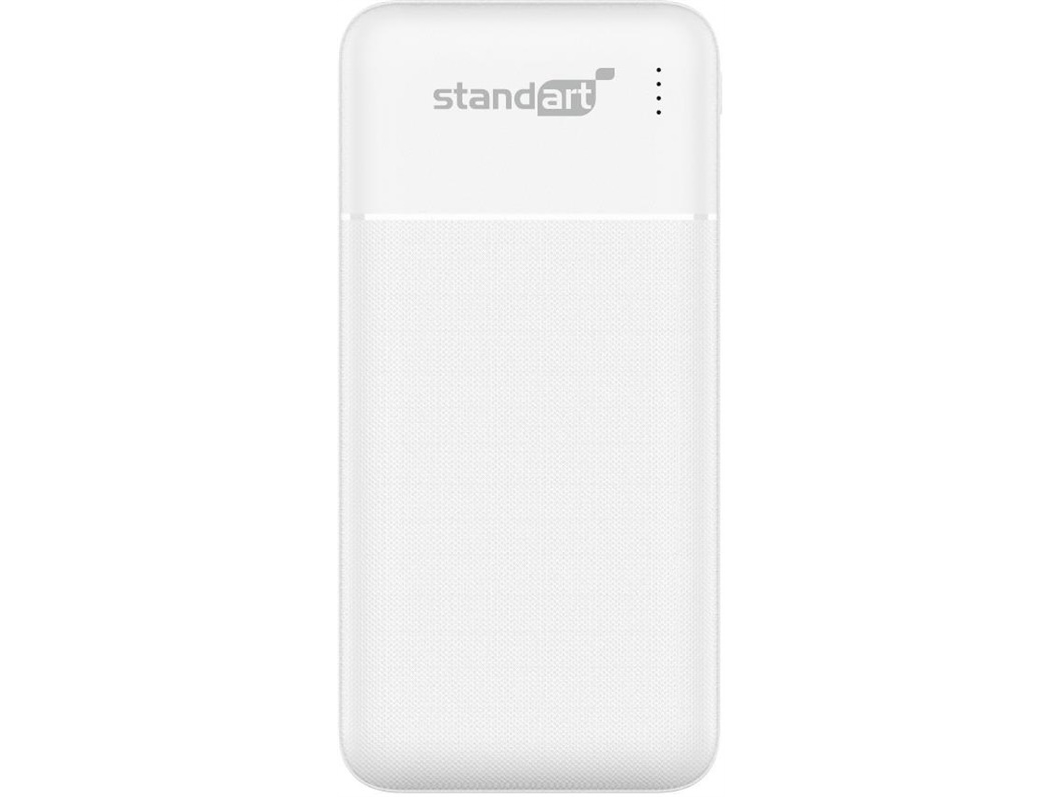 Powerbank 20000 Mah Pb68 White fra Standart