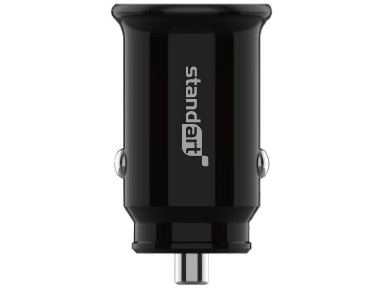 Charger Auto Gt Zj20 20w Usb C Black fra Standart