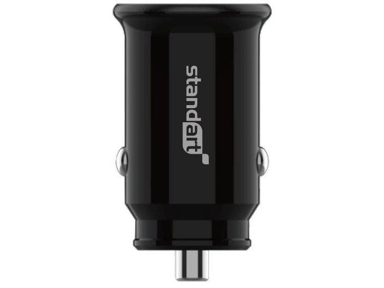 Charger Auto Gt Zj21 20w Usb A Usb C Bk fra Standart