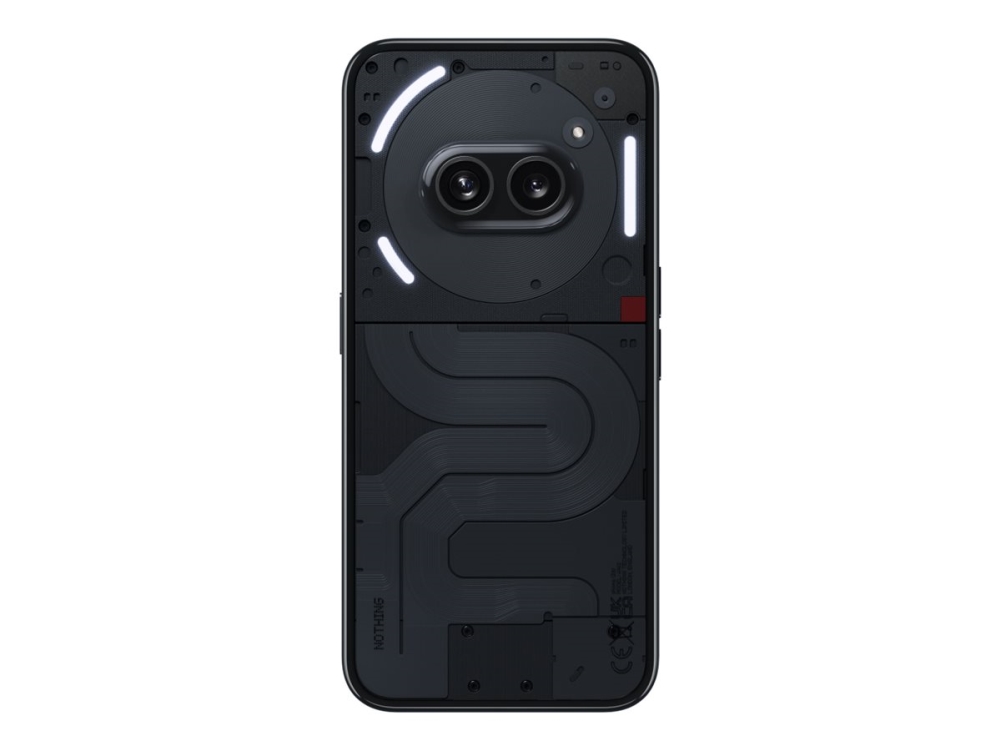 Phone (2a)   5g Smartphone   Dual Sim   Ram 8 Gb   Intern Hukommelse 128 Gb   Oled Skærm (120 Hz) 50 Mp   Front Camera   Sort fra Nothing