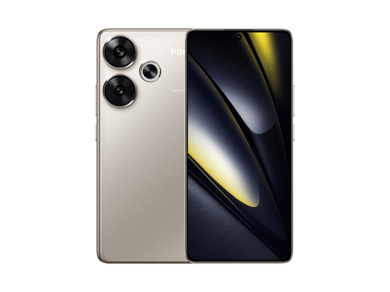 F6, 16,9 Cm (6.67"), 2712 X 1220 Pixel, 12 Gb, 512 Gb, 50 Mp, Titanium fra Poco
