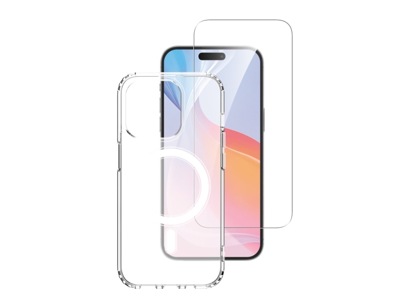 3in1 Premium Starter Set, Transparent, Hvid, 9h, Apple, Iphone 16 Pro, 40 G, 180 Mm fra 4smarts