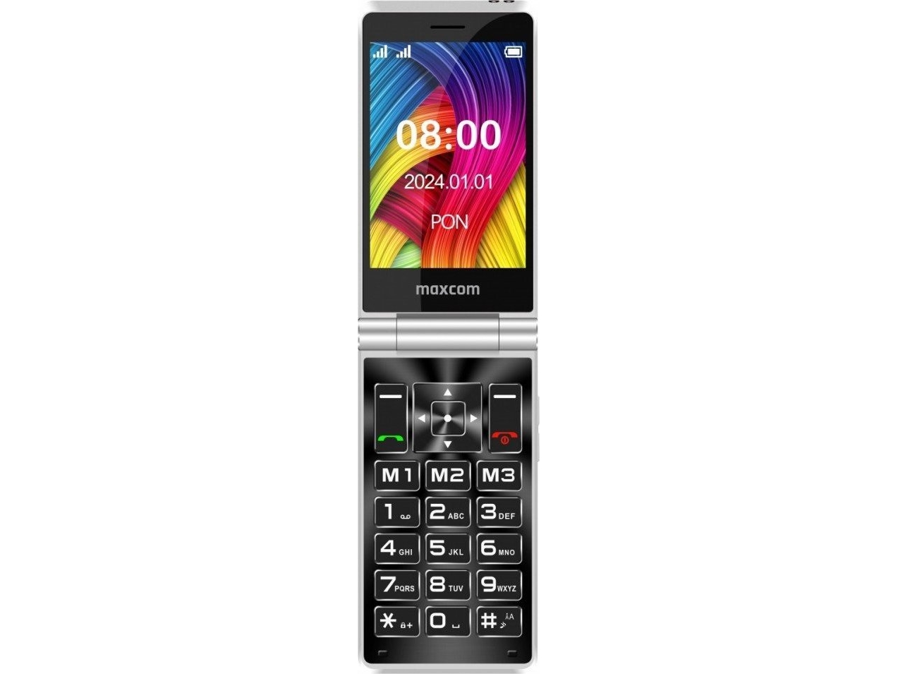 Maxcom Comfort Mm835 8.89 Cm (3.5&quot ) 100 G Red Camera Phone fra Maxcom Memory Gmbh