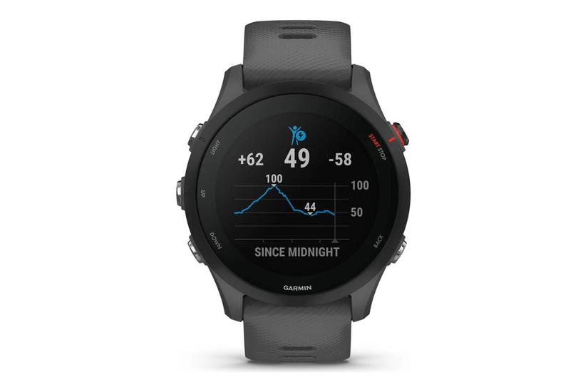 Forerunner 255 Basic   Sort Smartwatch fra Garmin