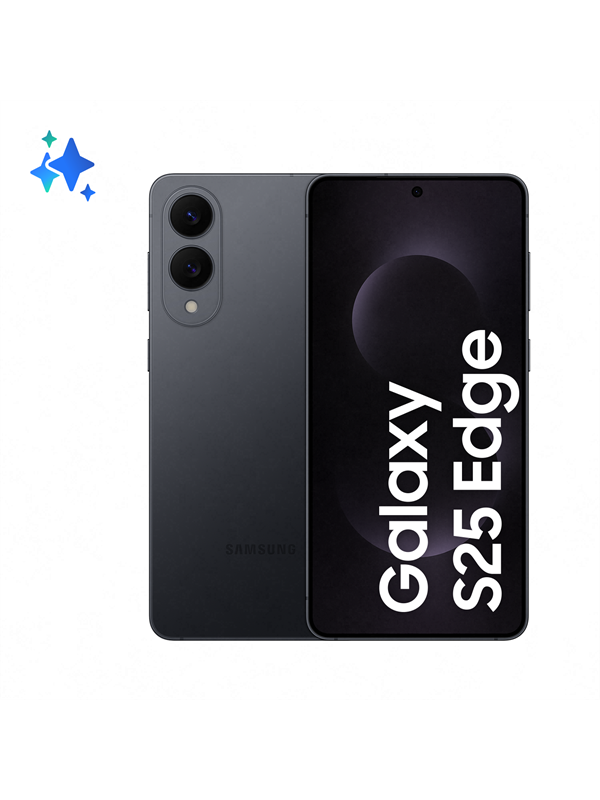 Galaxy S25 Edge 512gb 12gb Titanium Jetblack fra Samsung