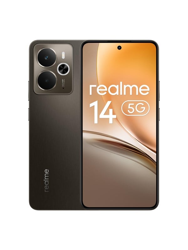 14 5g 256gb 8gb Storm Titanium fra Realme