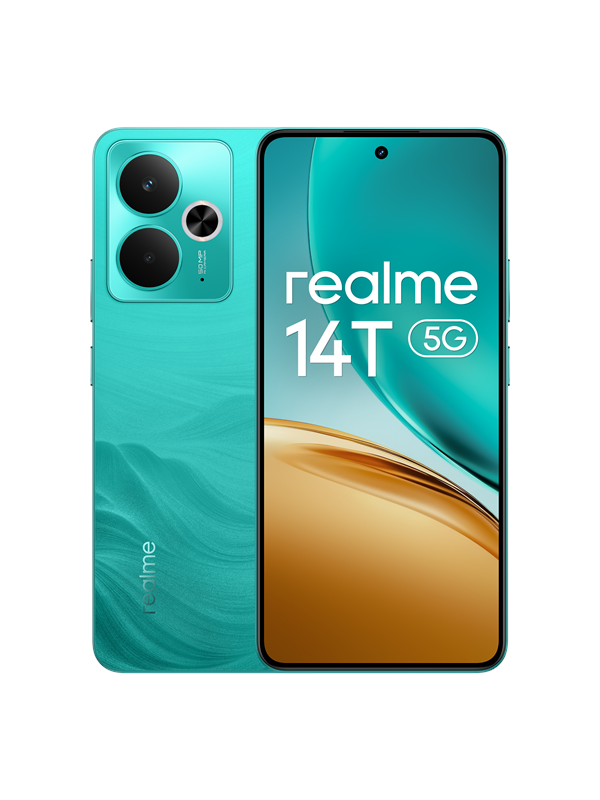 14t 5g 256gb 8gb Surf Green fra Realme