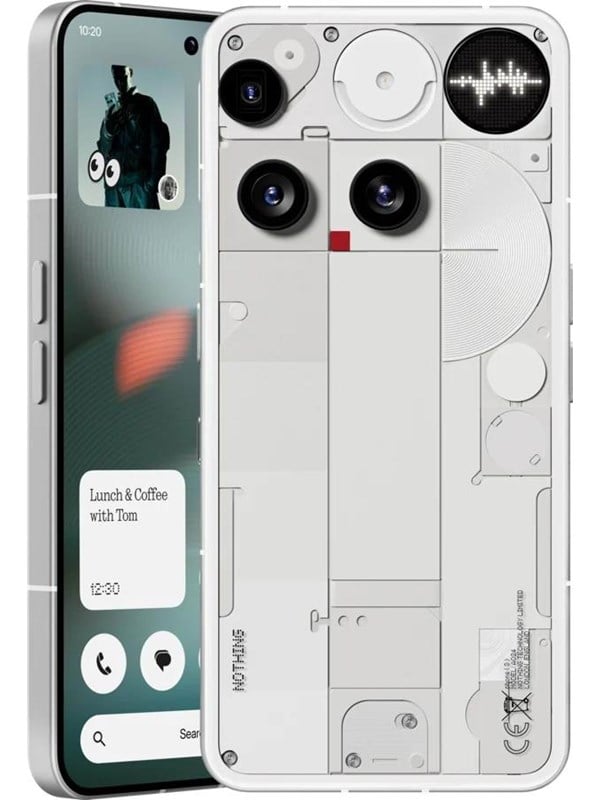 Phone (3) 256gb 12gb   White fra Nothing