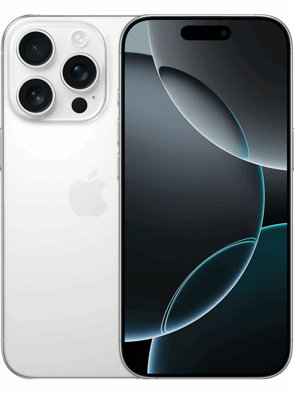 Iphone 16 Pro 128gb White Titanium fra Apple