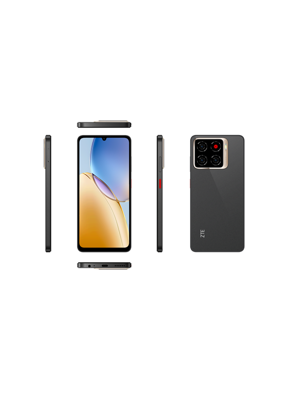 Blade A56 4g 128gb 4gb Celestial Black fra Zte