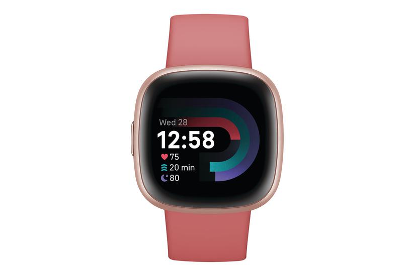 Versa 4   Kobberrose   Smart Ur Med Bånd   Pink Sand fra Fitbit