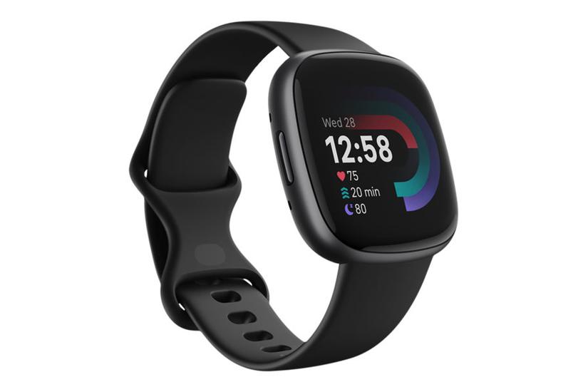 Versa 4   Grafit   Smart Ur Med Bånd   Sort fra Fitbit